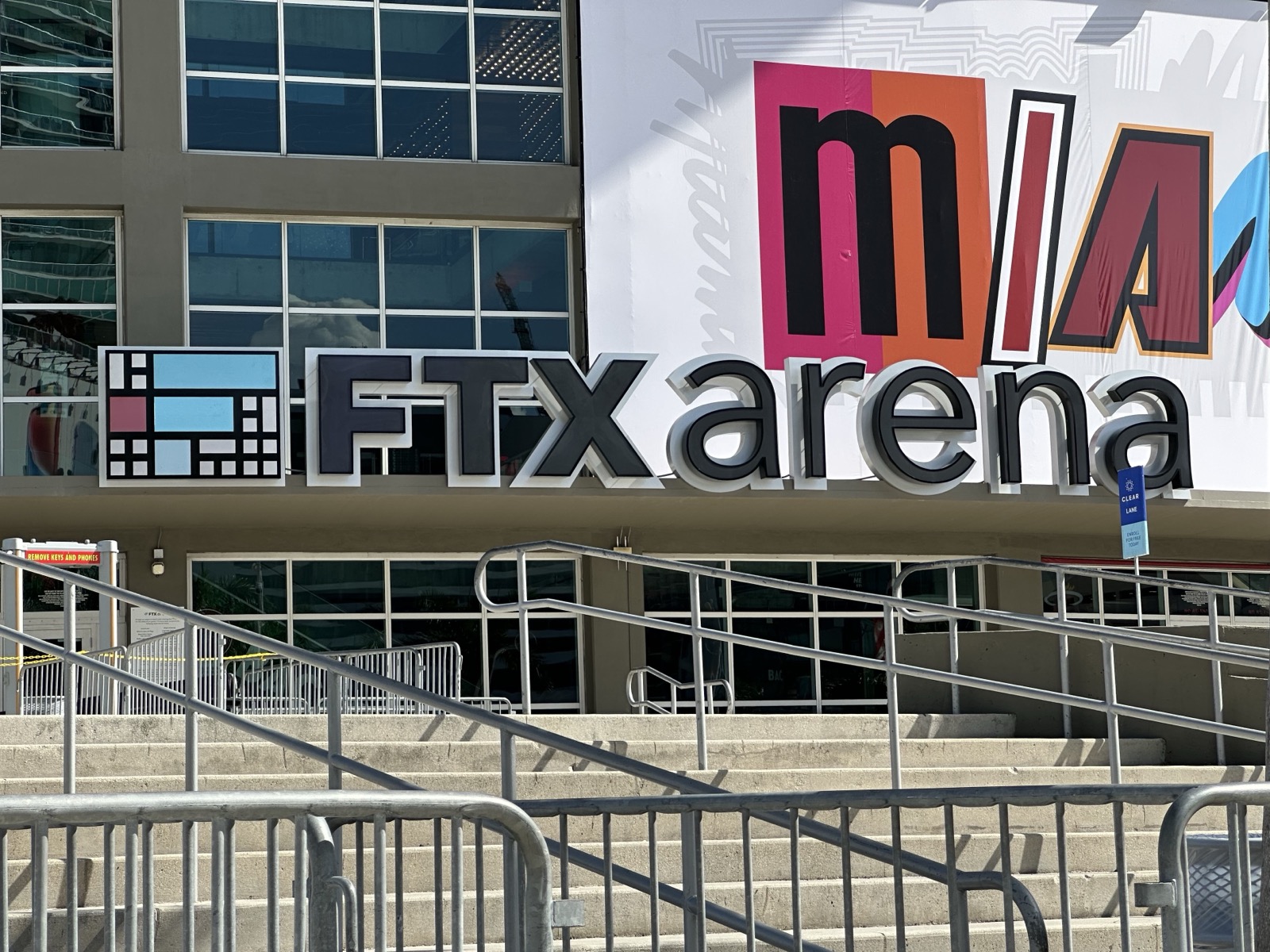 FTX Arena in downtown Miami, Florida