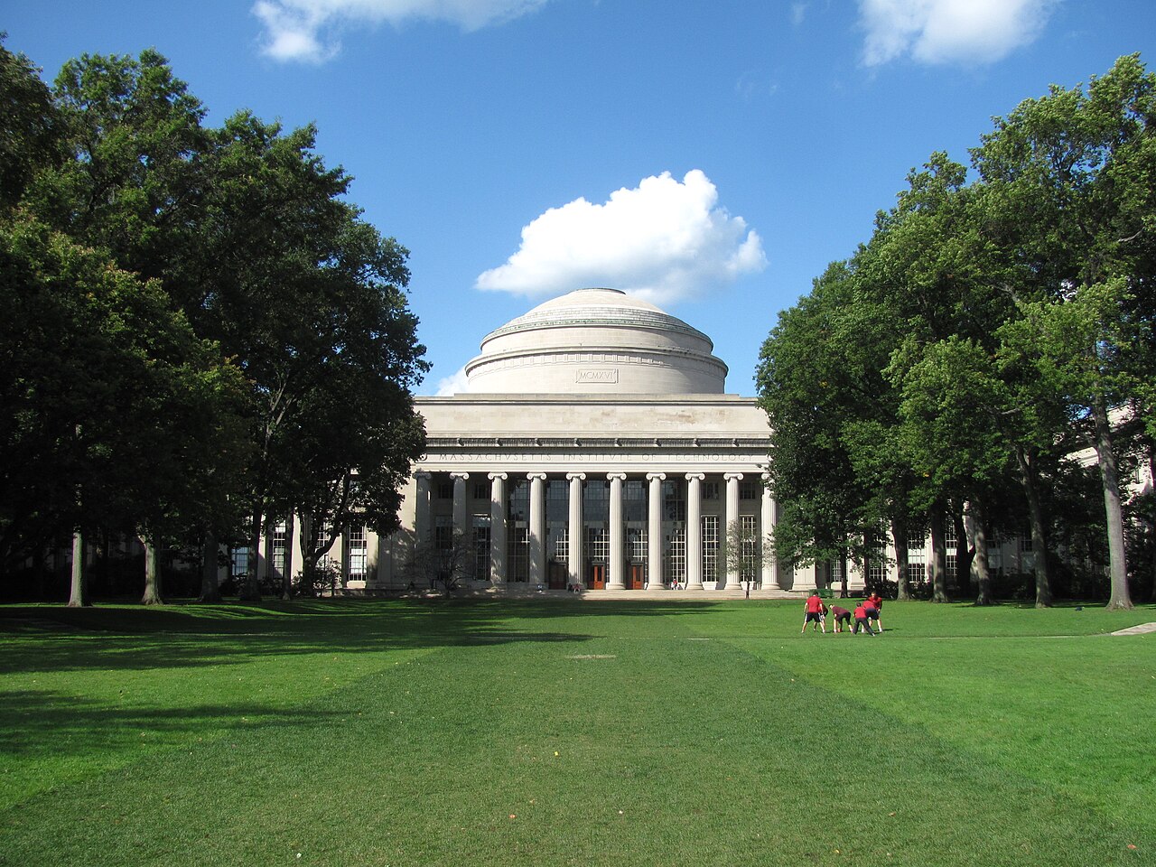 The Great Dome of the Massachusetts Institute of Technology in Cambridge