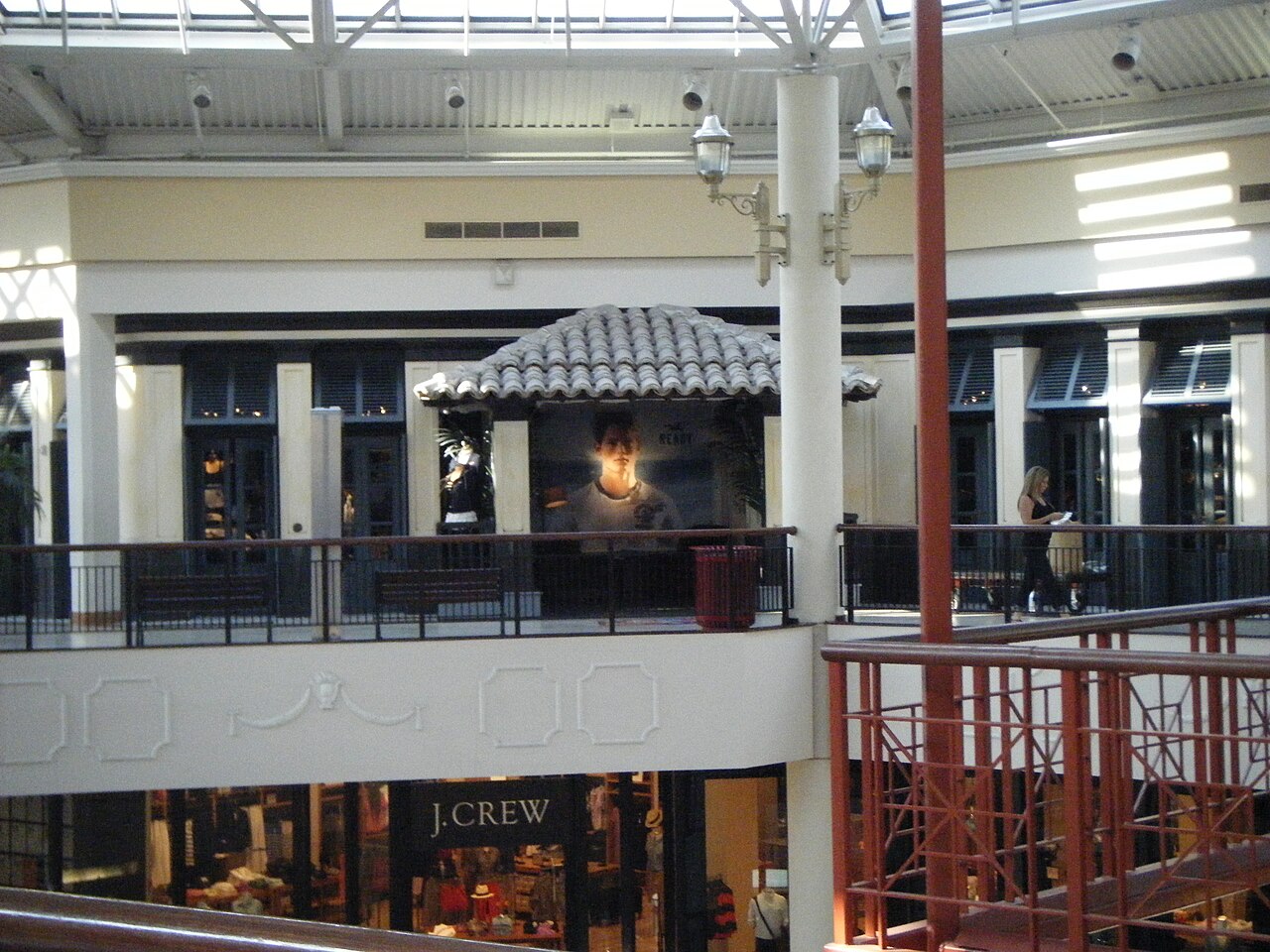 A Hollister clothing store in the Willow Grove Park mall, Pennsylvania